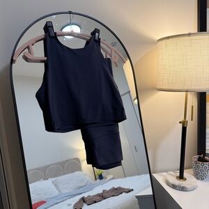 Quince Ultra Form Activewear Set, Women’s Size XS, Slate Blue